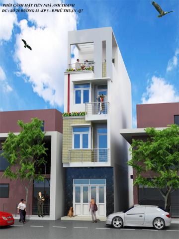 Thiết kế nhà phố tại Quận 7