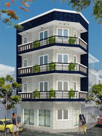 Thiết kế nhà phố tại Tân Bình