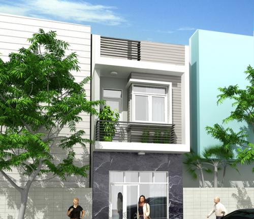 Thiết kế nhà phố quận Thủ Đức