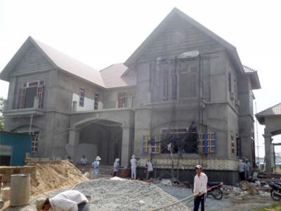 Thi công biệt thự