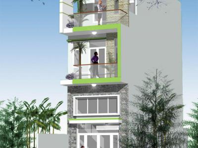 Thiết kế nhà phố tại Thủ Đức